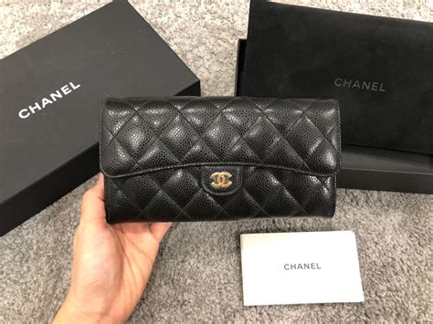 chanel long wallet singapore|long flap wallet carousell.